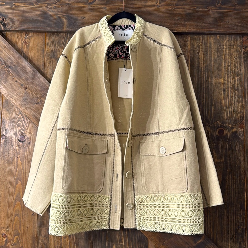 JOIE Clisson Embroidered Jacket
